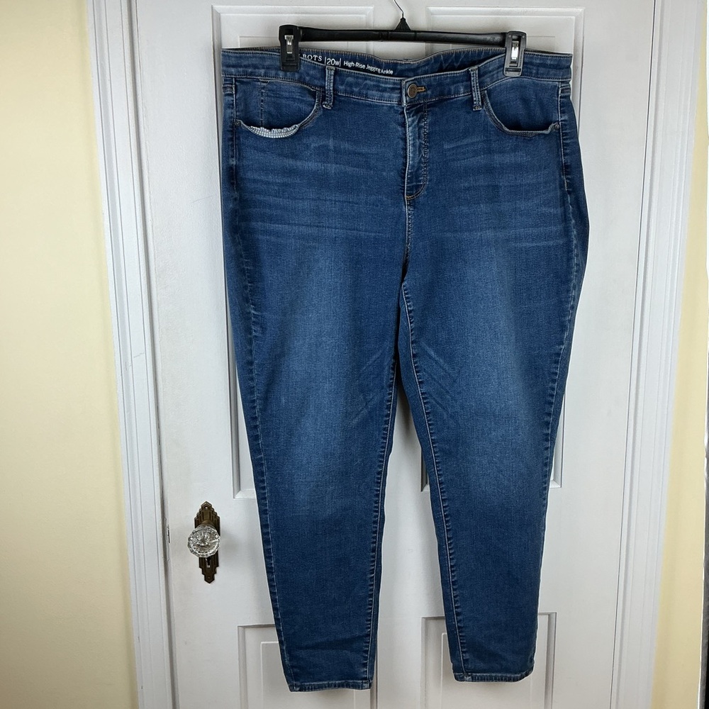 Talbots Flawless High Rise Jegging Ankle Jean